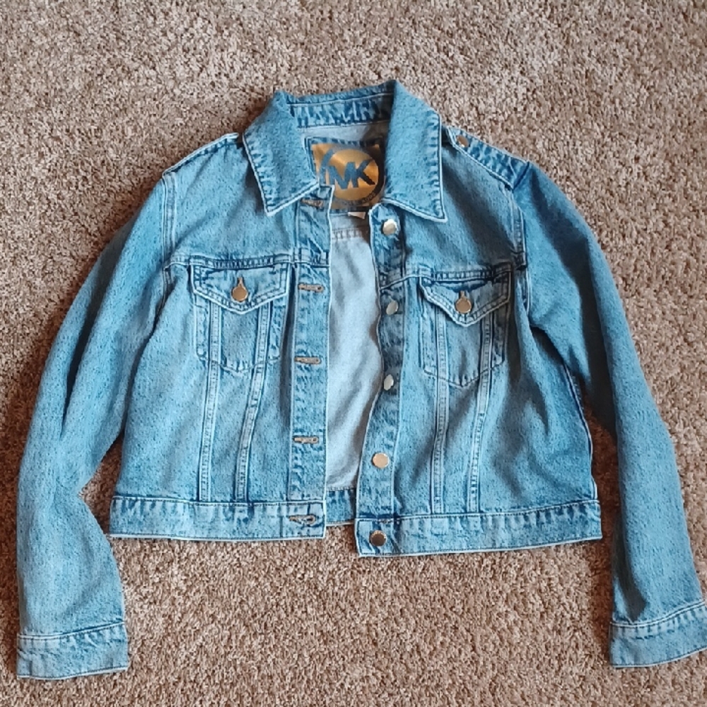Michael Kors Light Blue Denim Jacket